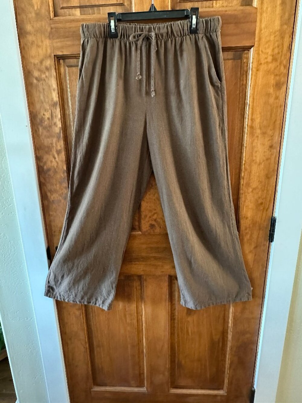 • Ambiance Apparel Soft Loose‑Fit Pants – Large